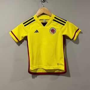 World Cup Colombia Home National Football Soccer Jersey